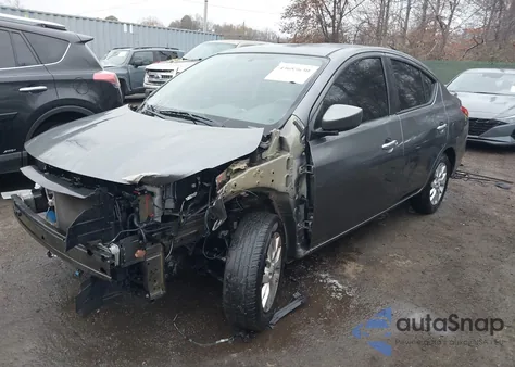 2018 Nissan Versa 1.6 Sv из США, поврежденный, VIN 3N1CN7AP6JL811960